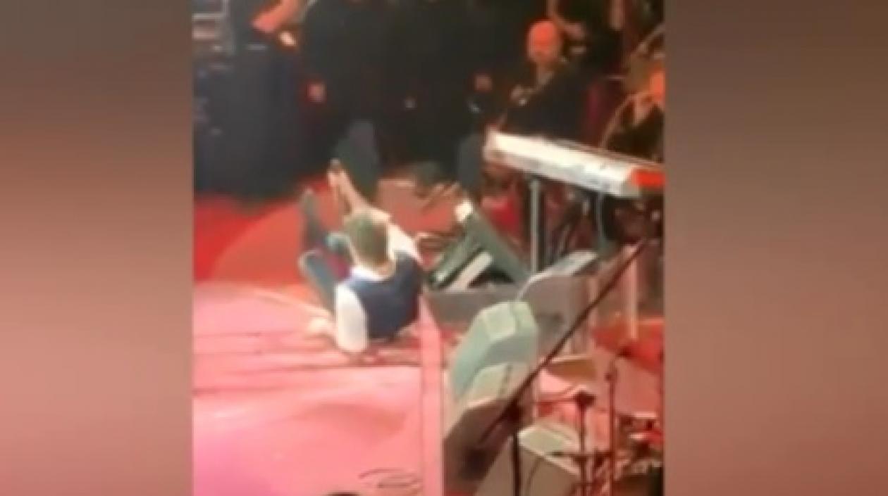 El cantante Alejandro Fernández.