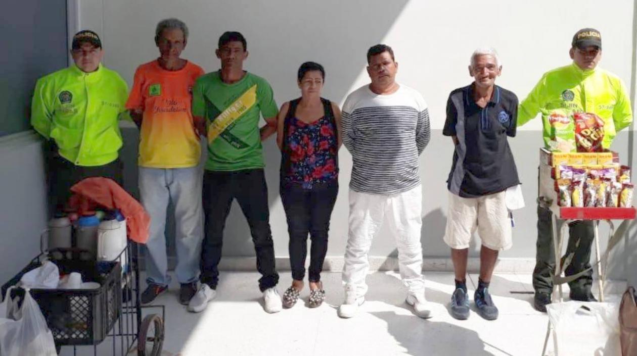 Capturados por microtráfico.