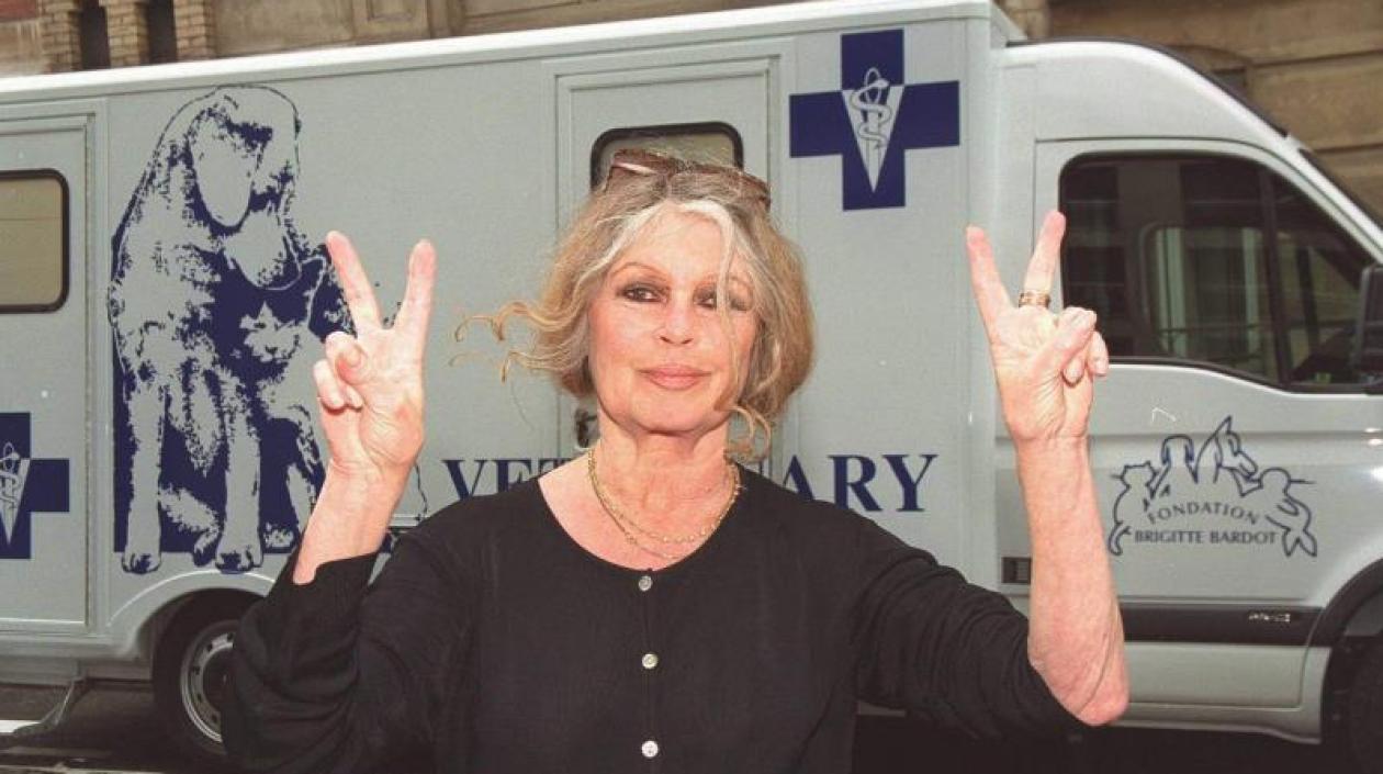 La actriz Brigitte Bardot.