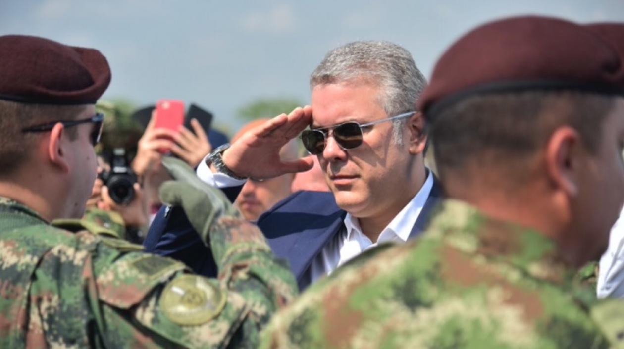 El Presidente de la República, Iván Duque.