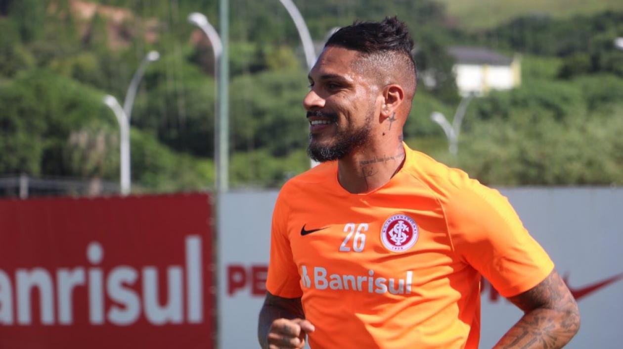 Paolo Guerrero, delantero peruano. 