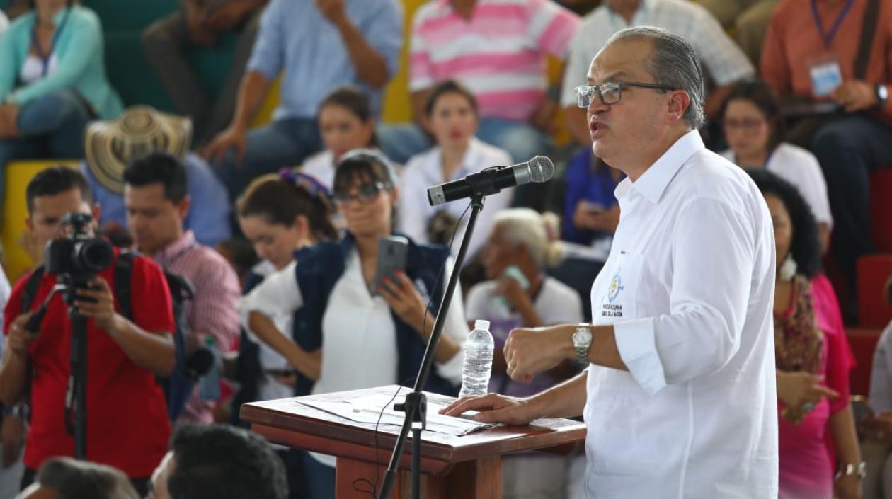 El Procurador General de la Nación, Fernando Carrillo.