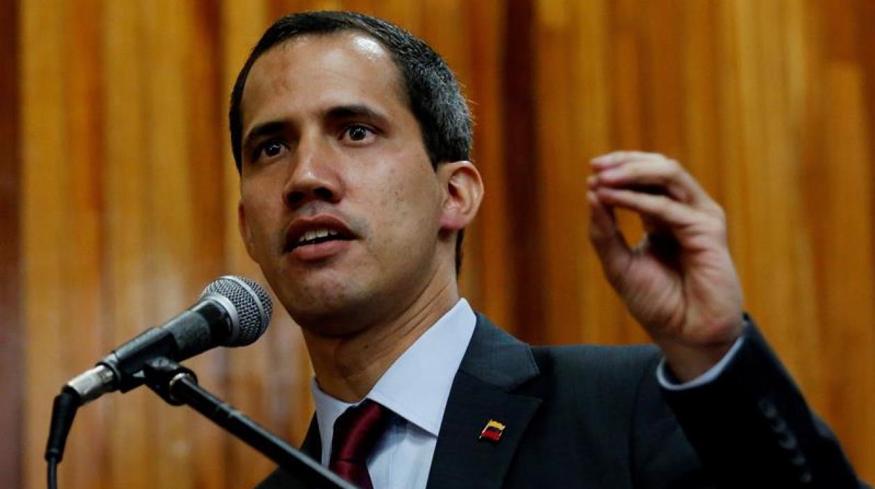 El autoproclamado presidente interino de Venezuela, Juan Guaidó.