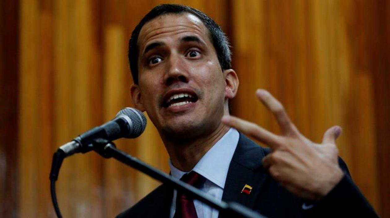 El autoproclamado presidente interino de Venezuela, Juan Guaidó.