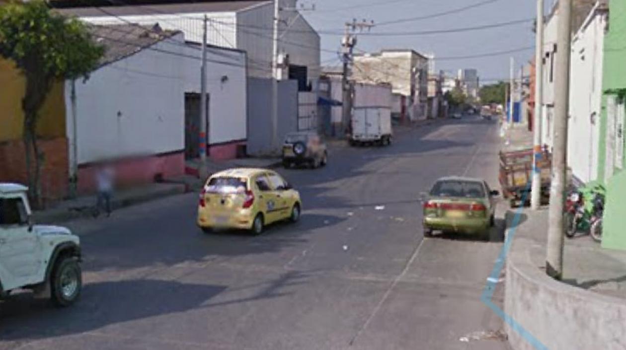 Lugar de los hechos en el barrio San Roque,