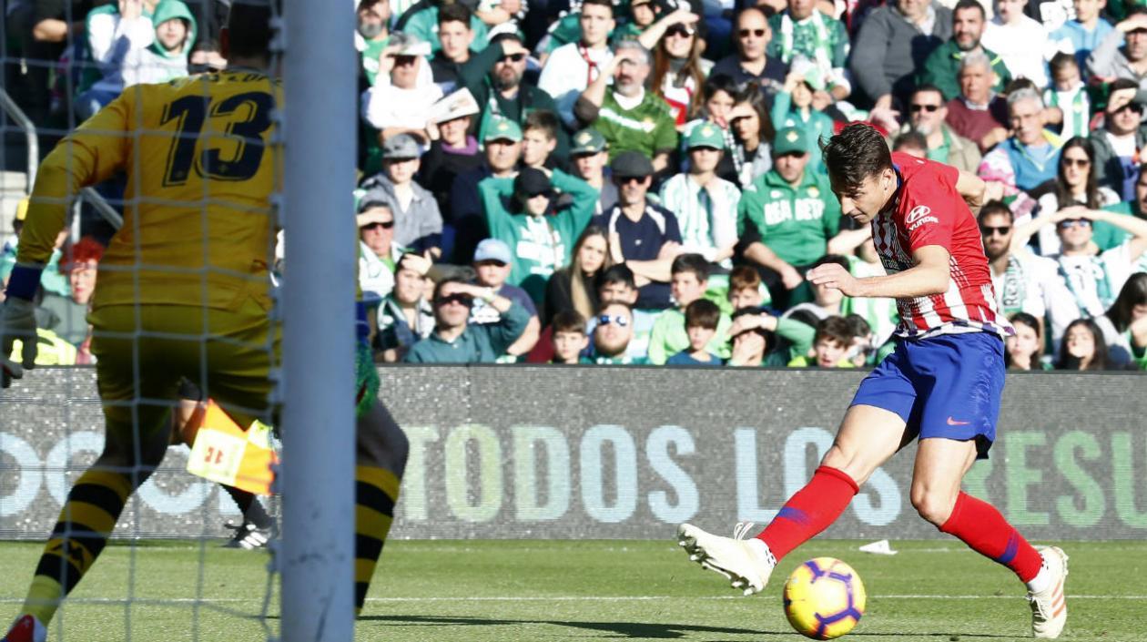 Santiago Arias, lateral derecho del Atlético de Madrid. 