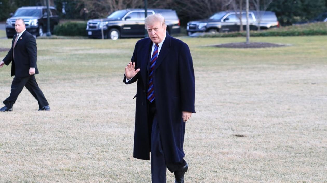 Donald Trump, presidente de Estados Unidos.