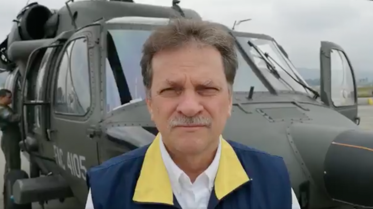 El director de UNGRD, Eduardo José González. 