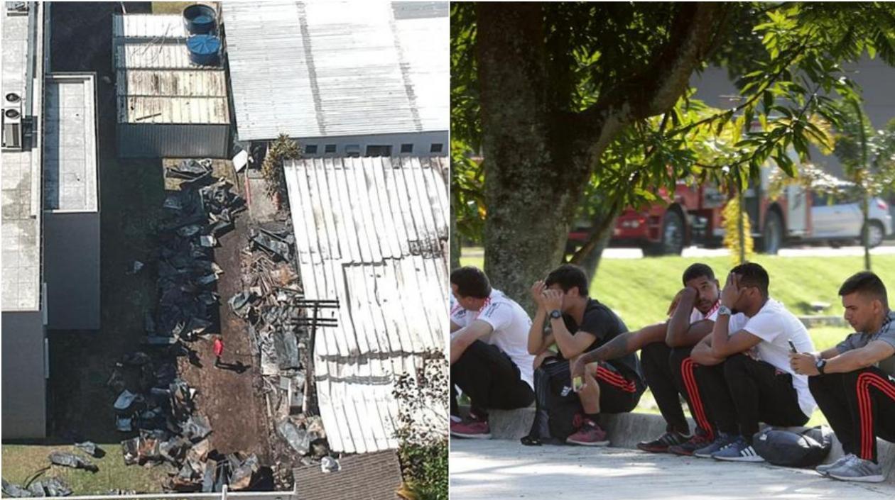 El incendio se produjo en el centro de entrenamiento "Ninho do Urubu".