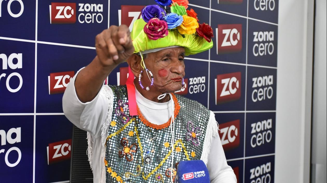 Manuel Matute, Director artístico de las Farotas de Talaigua Nuevo, Bolívar.