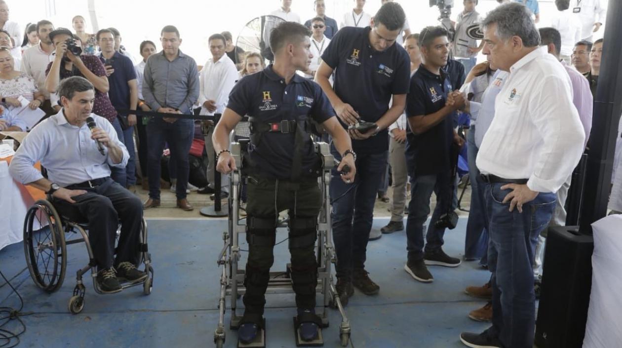 La presentación de las sillas en Coveñas.