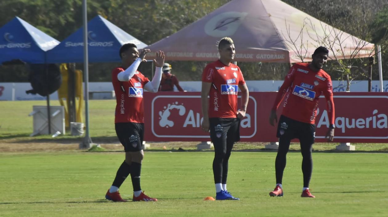 Teófilo Gutiérrez, Michael Rangel y Luis Carlos Ruiz. 