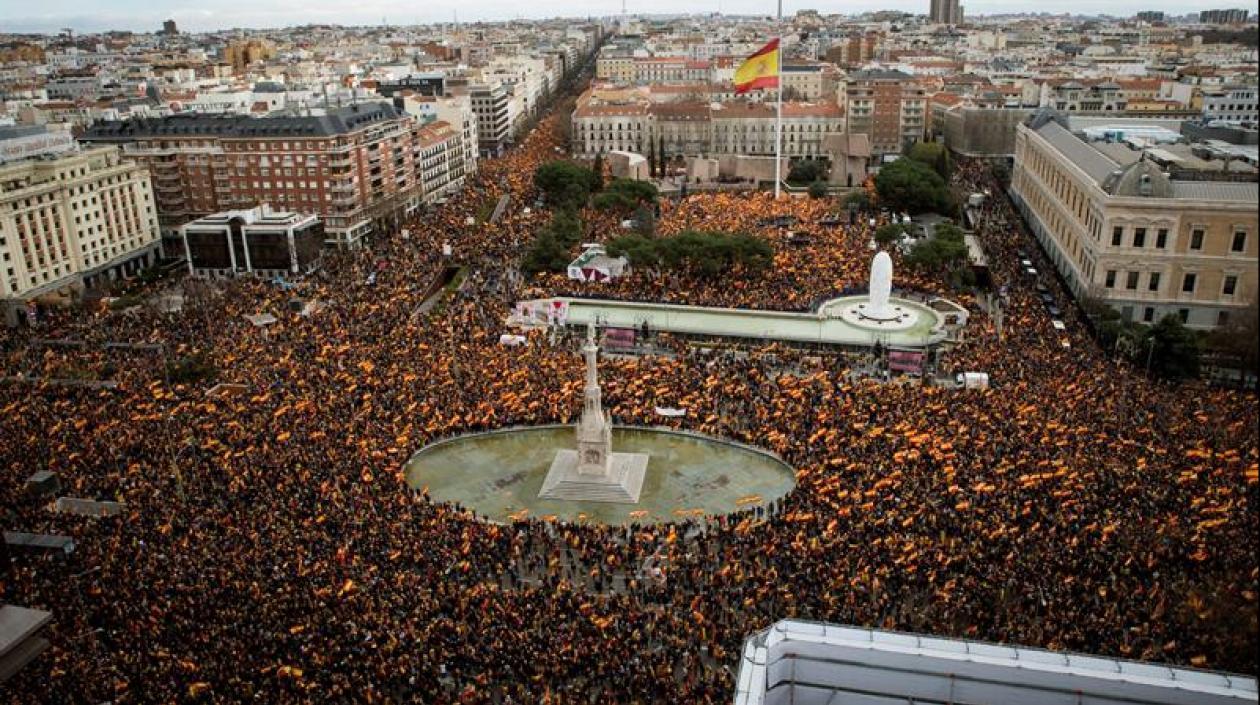 Imagen de la manifestación.