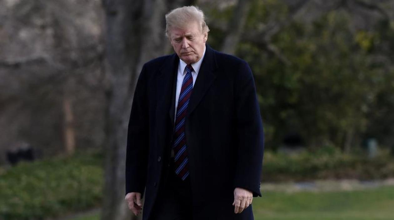 Donald Trump, presidente de Estados Unidos. 