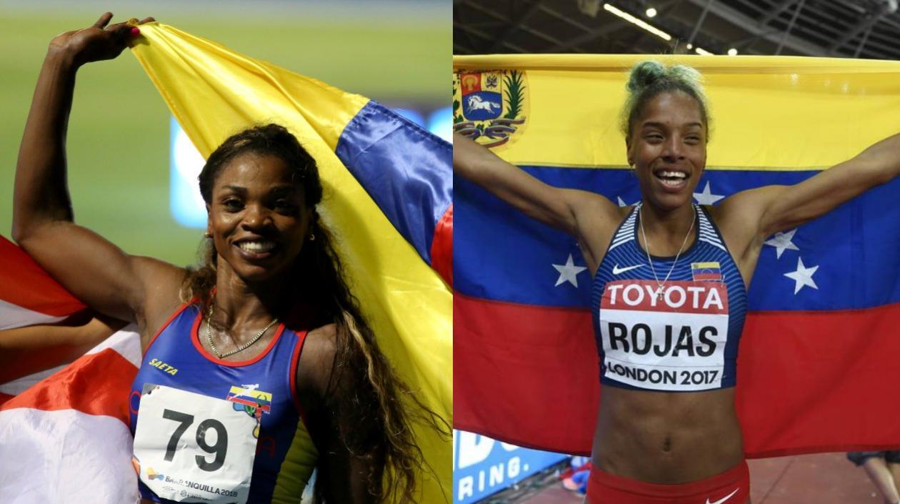 Las atletas Caterine Ibargüen y Yulimar Rojas competirán en los Panamericanos de Lima.