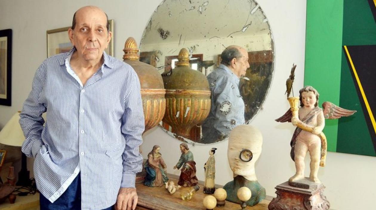 El artista plástico Haime Álvarez Correa.