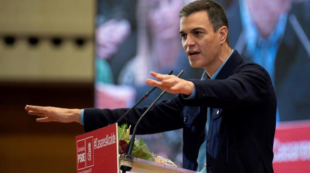 Pedro Sánchez, presidente del gobierno español.