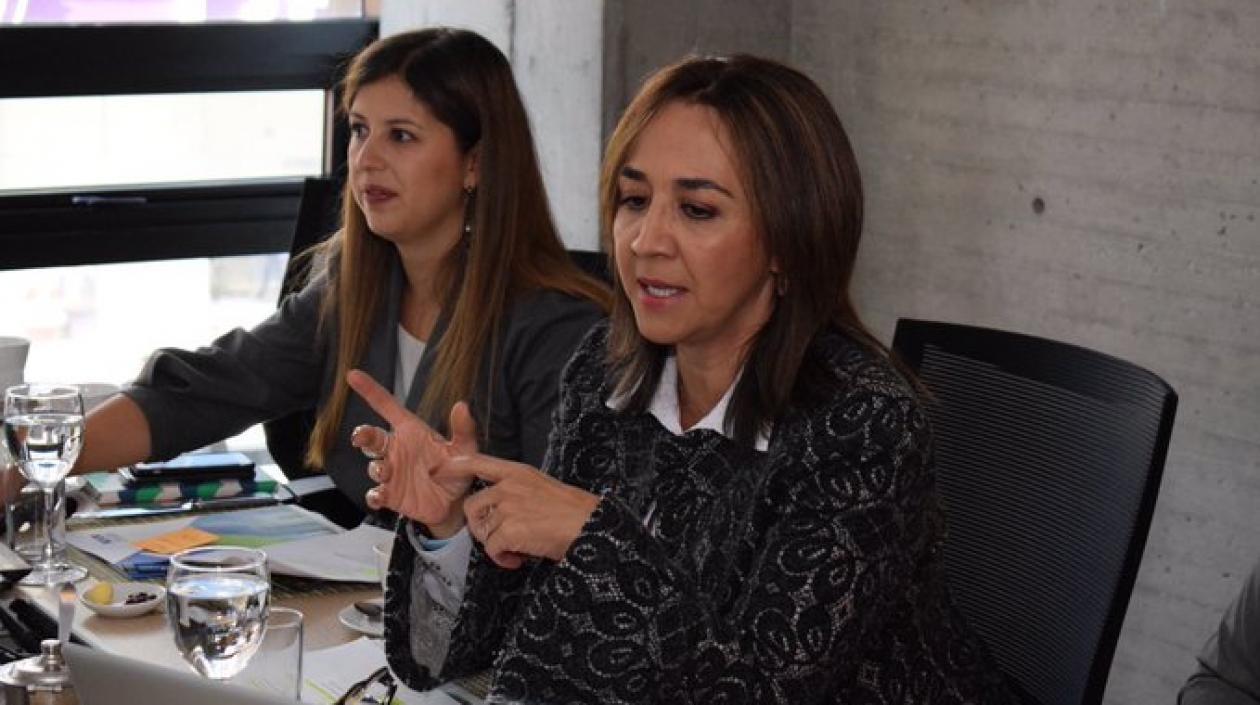 Sandra Forero, presidenta de Camacol.