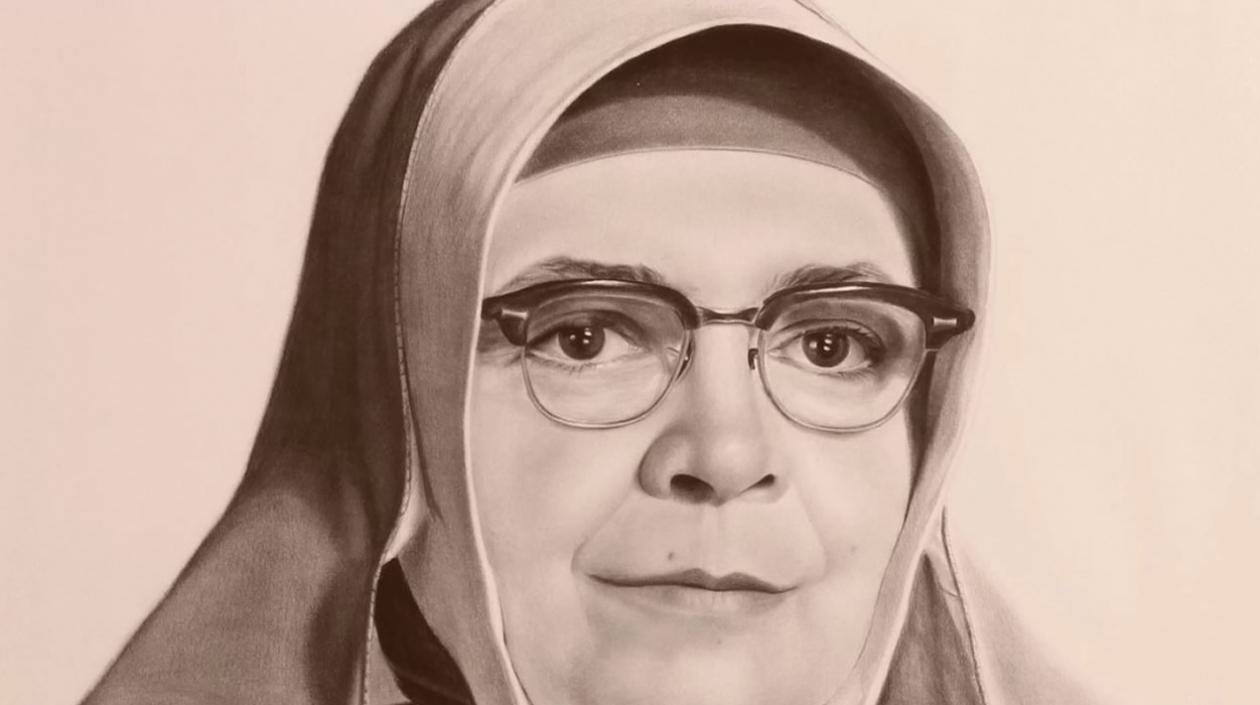 La monja colombiana María Berenice Duque