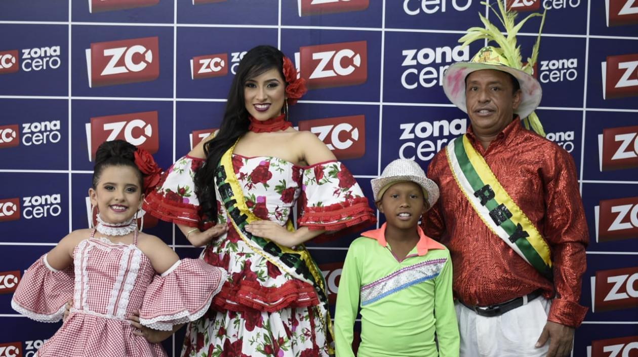 Reyes del Carnaval de Polonuevo.