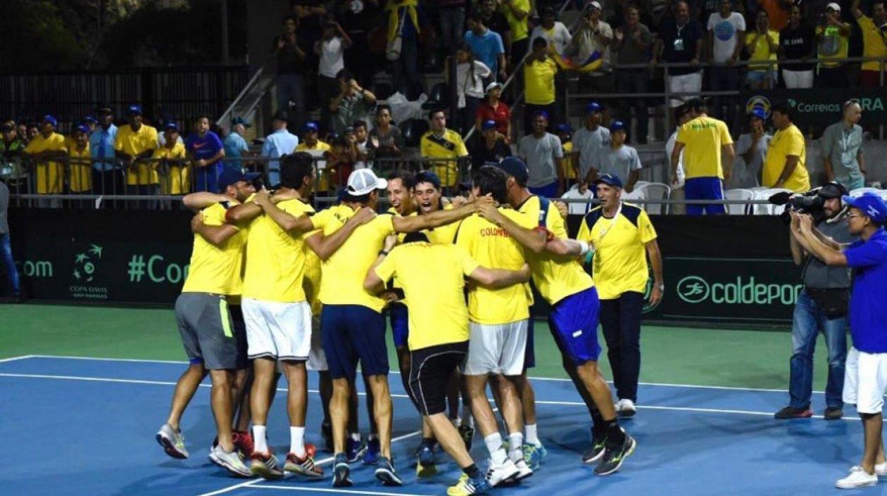 La selección Colombia de Tenis.