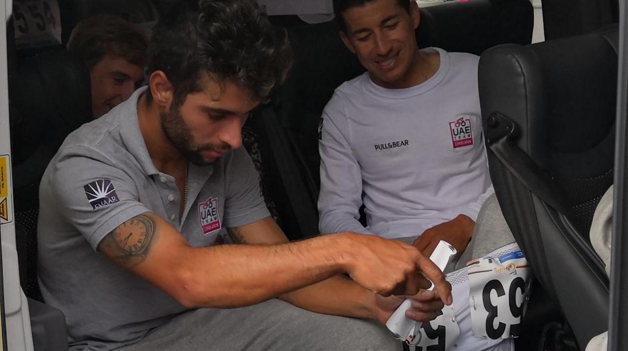 Fernando Gaviria, ciclista colombiano.