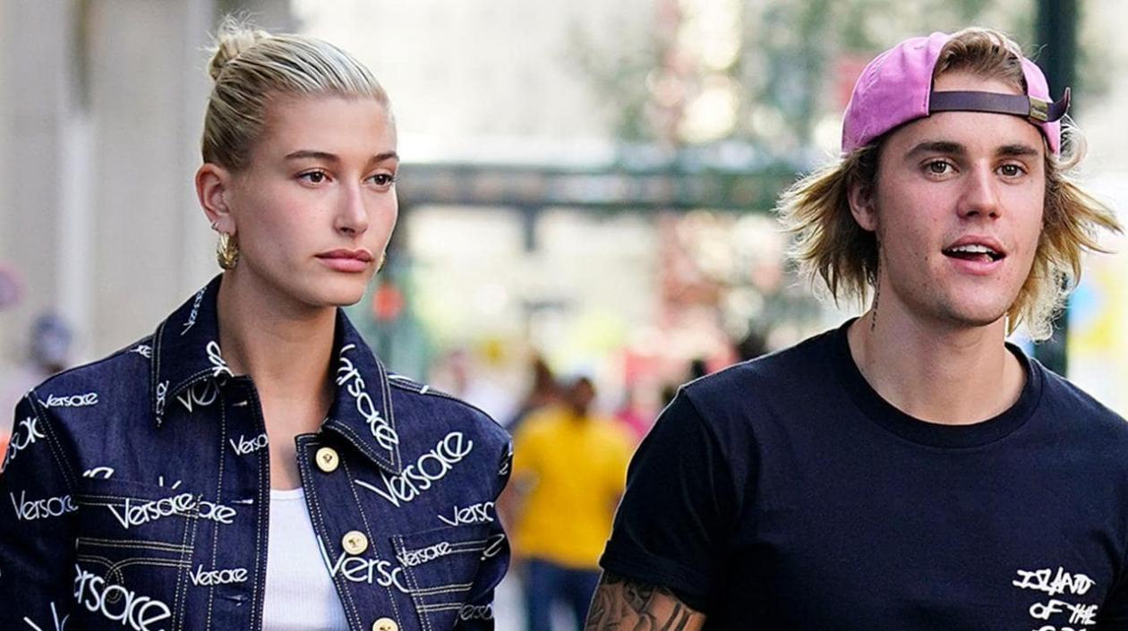Hailey Baldwin y Justin Bieber.