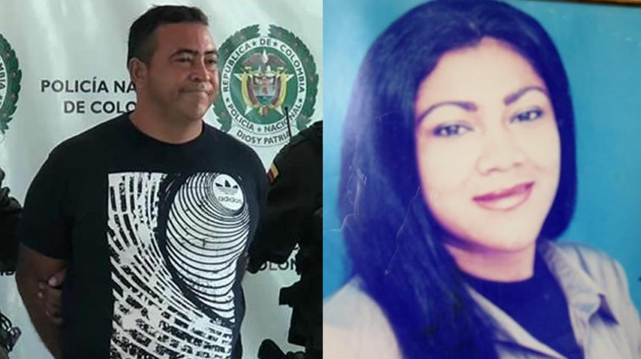 Tomás Maldonado Cera y foto en vida de Yilibeth Manjarrés Almarales.