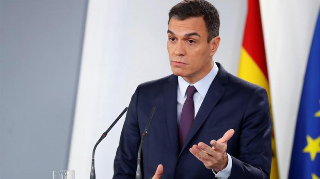 Pedro Sánchez, presidente del gobierno de España.