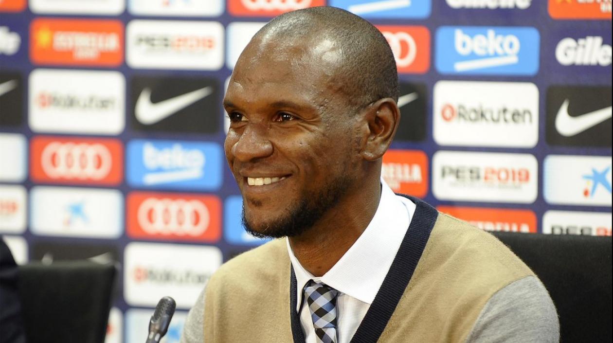 El director deportivo barcelonista, Eric Abidal.