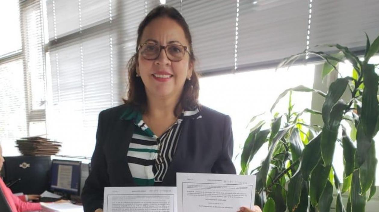 La rectora de la institución, Adis Miranda.