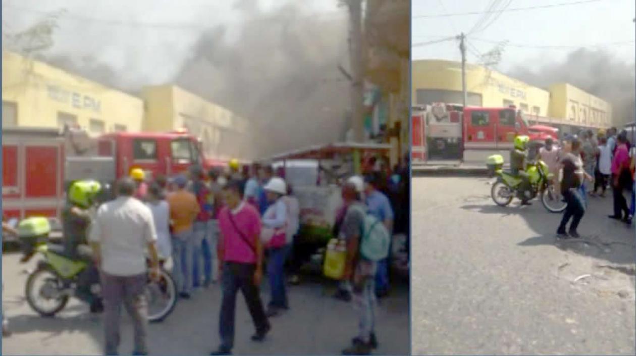 Un incendio en el Centro fue sofocado por Bomberos.