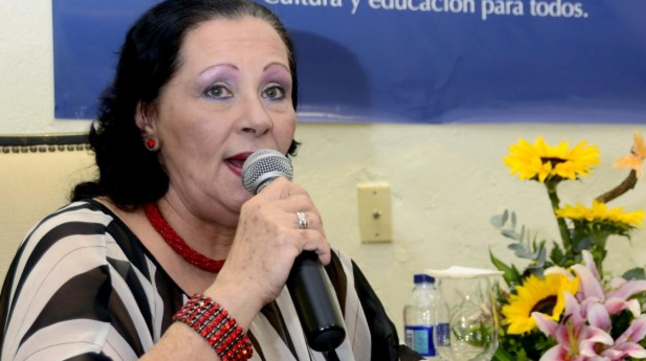 La cantante dominicana Luchy Vicioso.