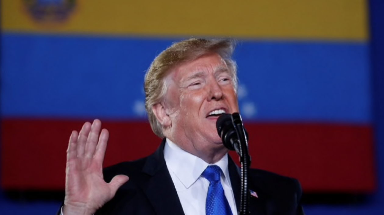 Donald Trump, presidente de Estados Unidos. 