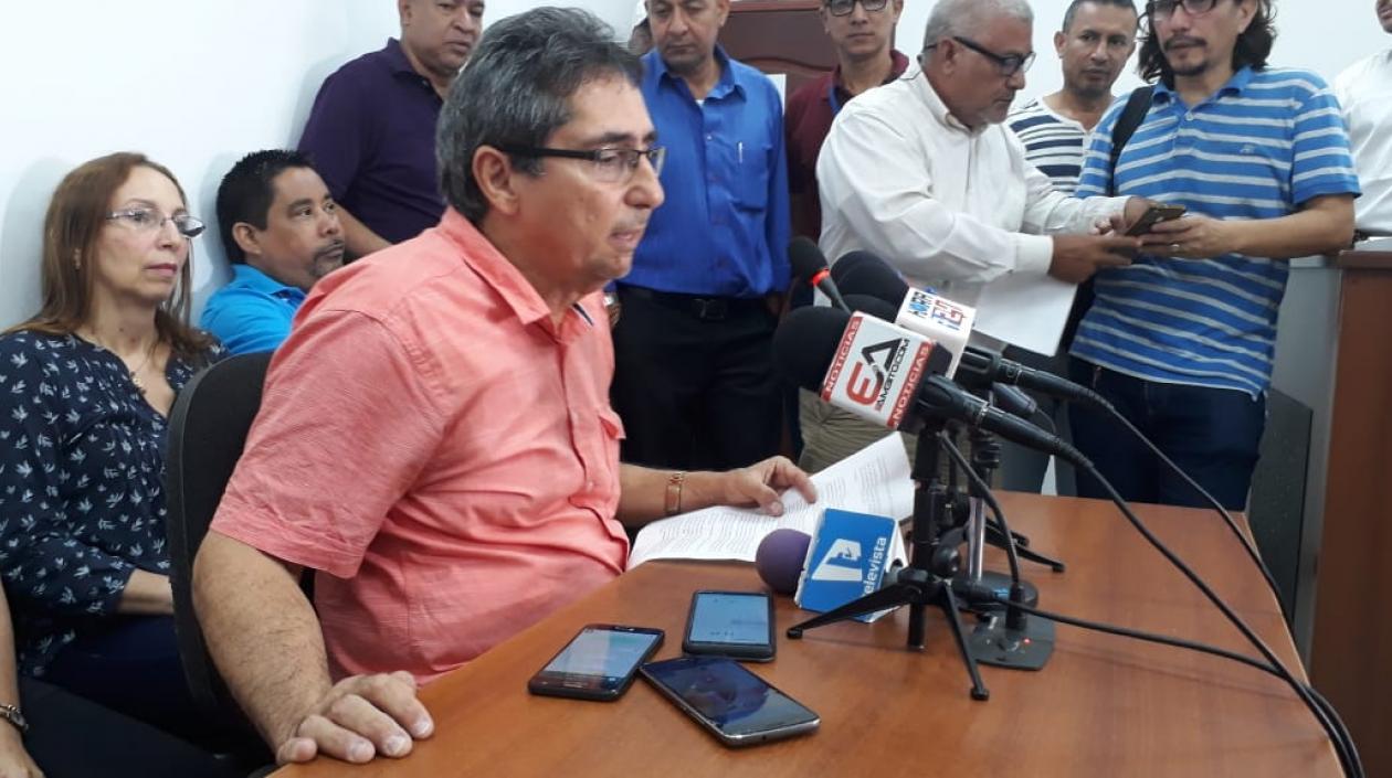 El Juez 17 Penal Municipal con control de garantías, Delio Nieto.