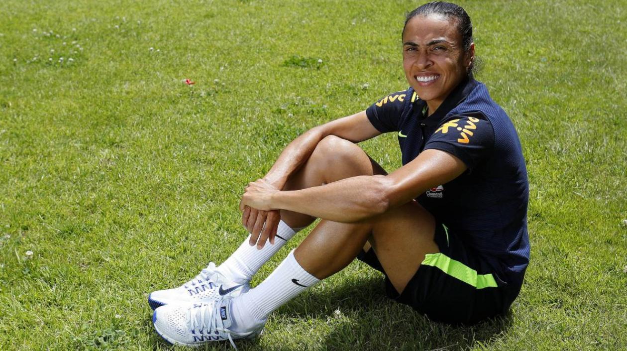 Marta, jugadora brasileña. 