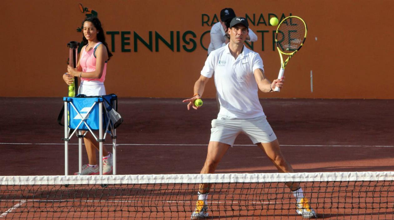 Rafael Nadal, tenista español. 