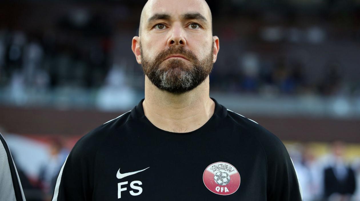 Félix Sánchez Bass, técnico de la Selección Catar.