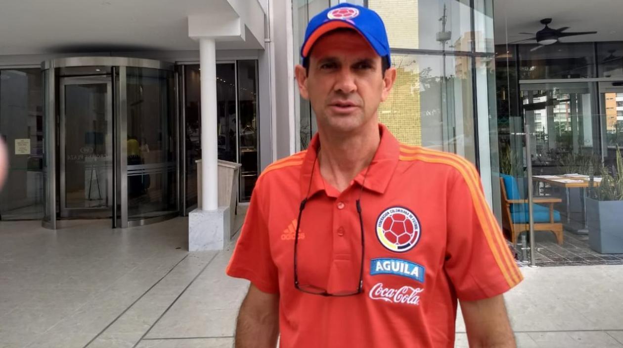 Arturo Reyes, asistente técnico de la Selección Colombia. 