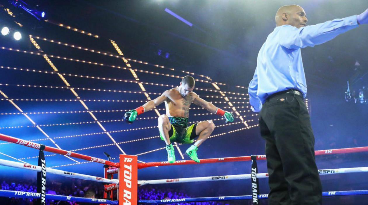 Vasyl Lomachenko, boxeador ucraniano. 