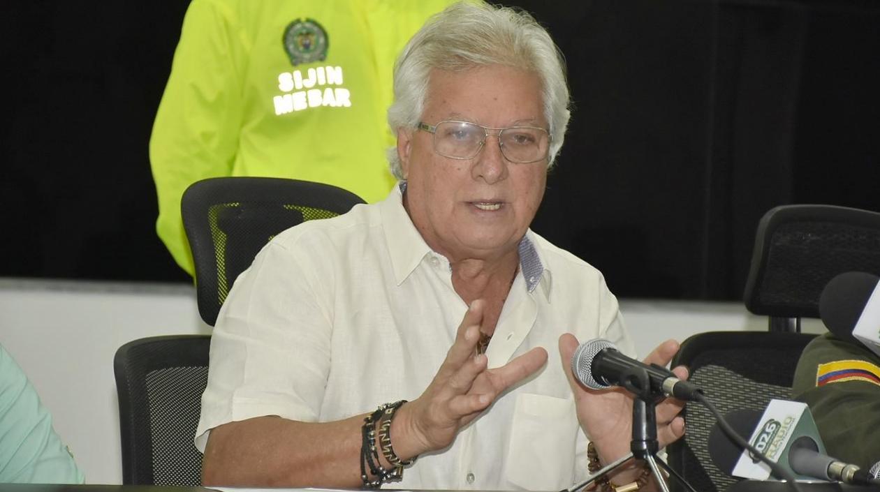 El alcalde de Soledad, Joao Herrera.