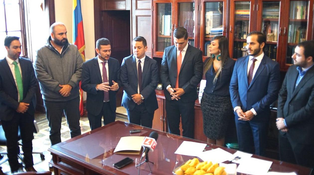 Radicación del proyecto de Ley en la Cámara de Representantes.