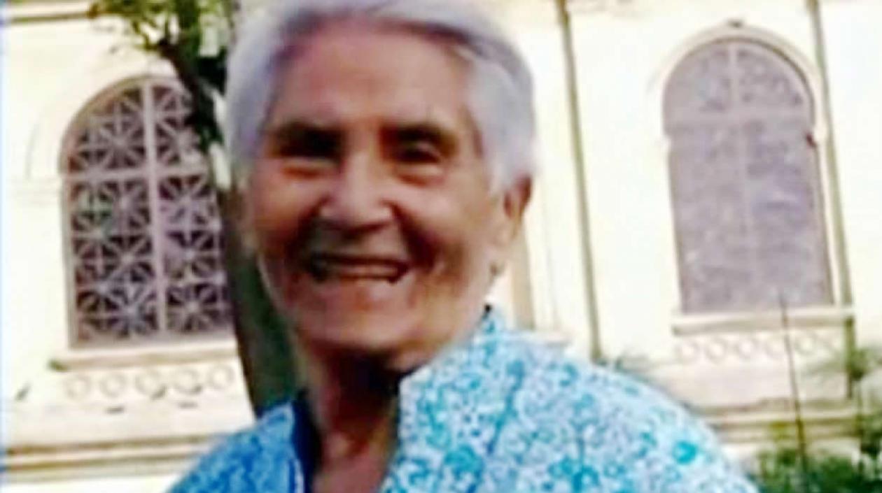 Noemí Pacheco Castilla, anciana secuestrada.