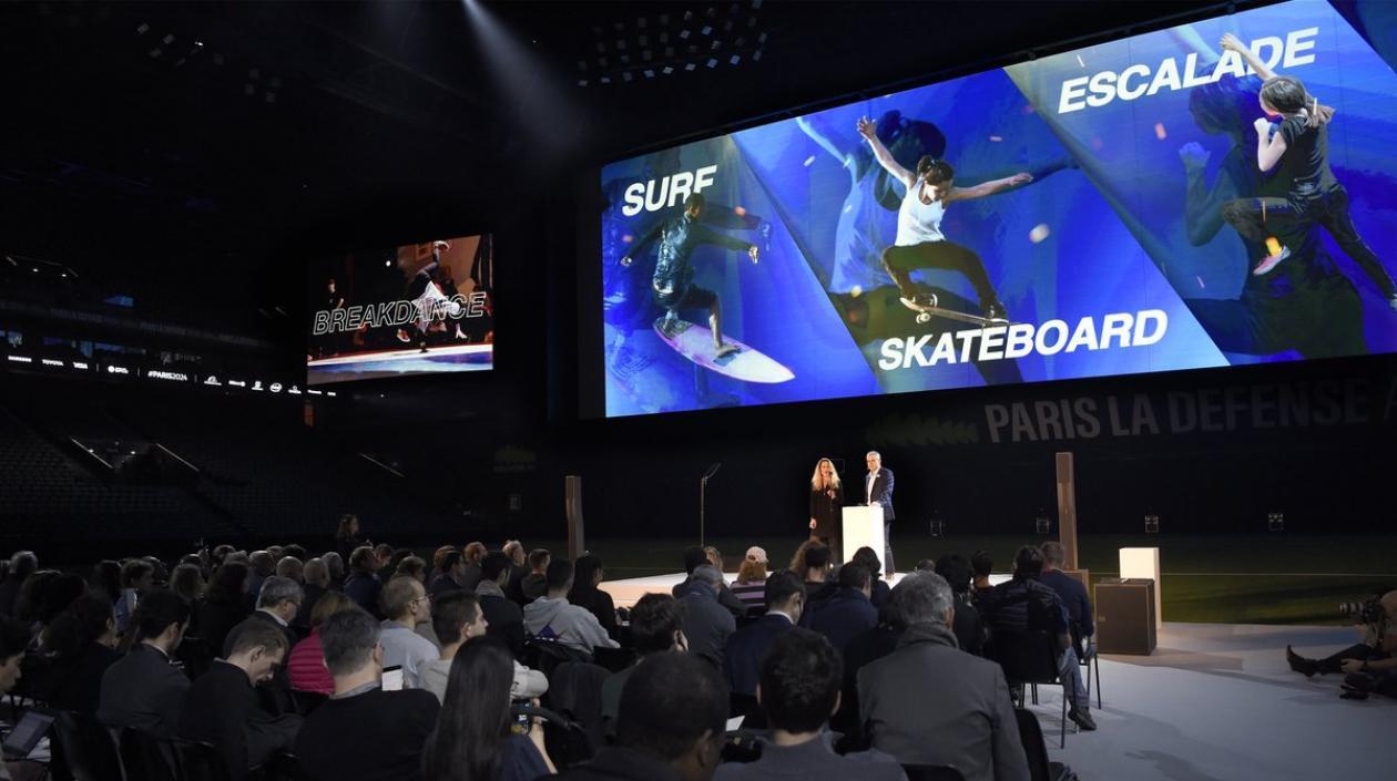 Presentación programa olímpico de París 2024. 