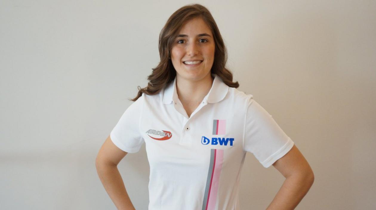 La colombiana Tatiana Calderón.