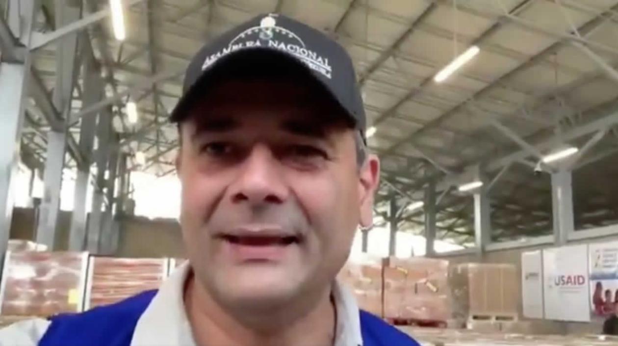 El presidente de la Comisión de Contraloría del Parlamento, Freddy Superlano.