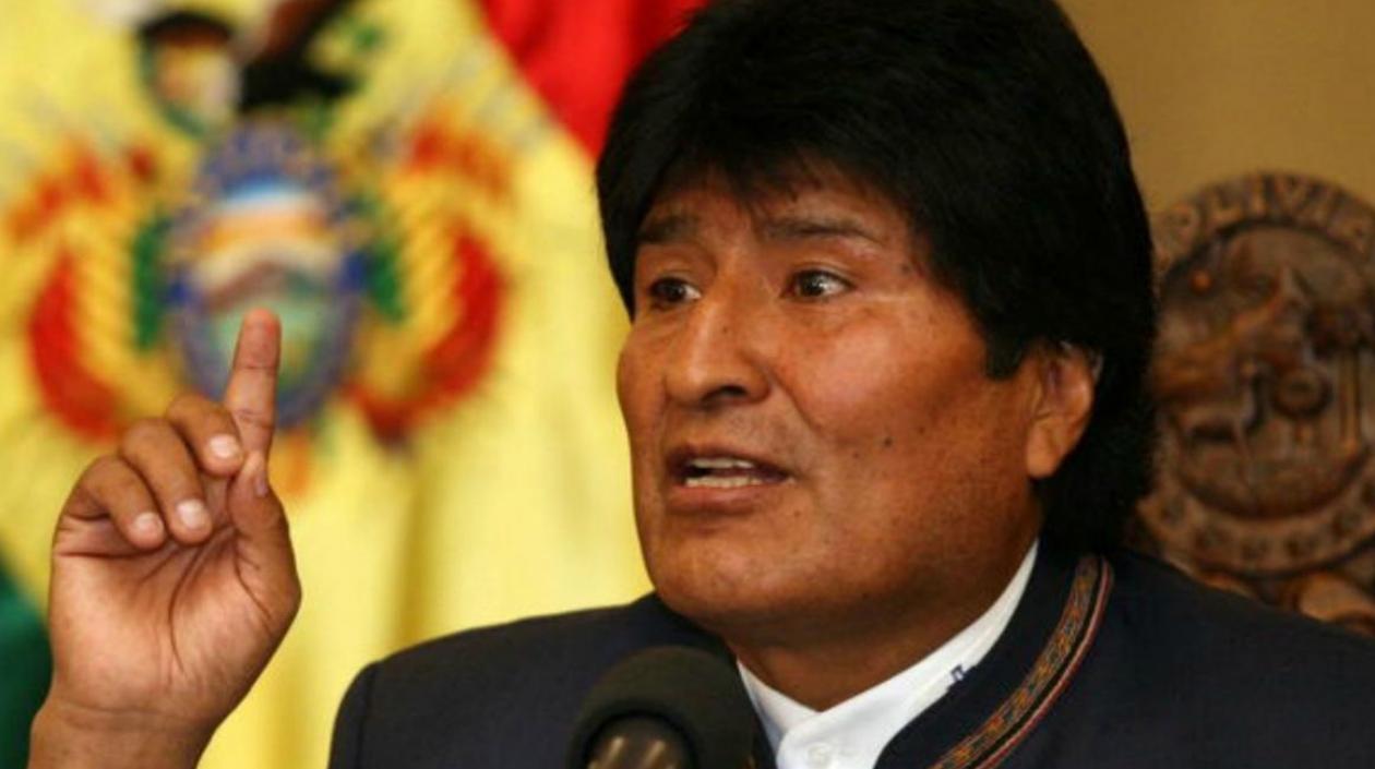 Evo Morales, presidente de Bolivia.