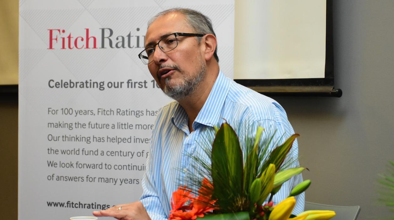  El director senior de las Finanzas Públicas Territoriales de la calificadora, Carlos Vicente Ramírez.