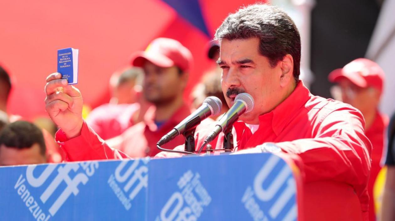 El Presidente de Venezuela, Nicolás Maduro.