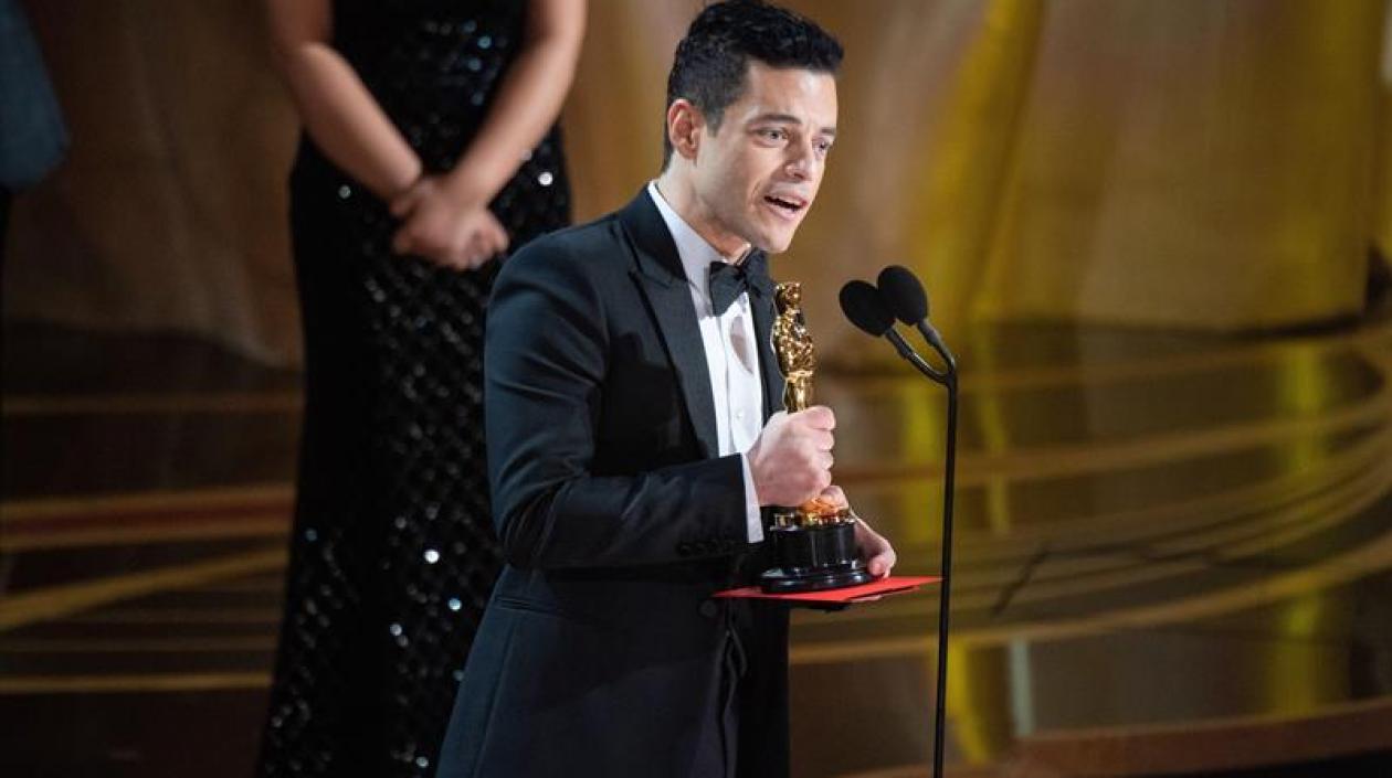 El protagonista de la cinta, Rami Malek.